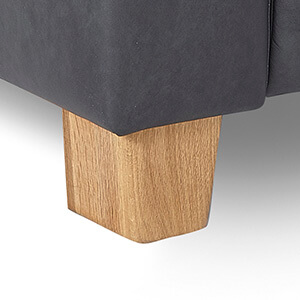 Holzfuß, Eiche geölt