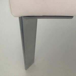 Fuß F11.1, Alu poliert