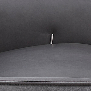 Manuelle Verstellung durch Körperdruck und Gasfeder