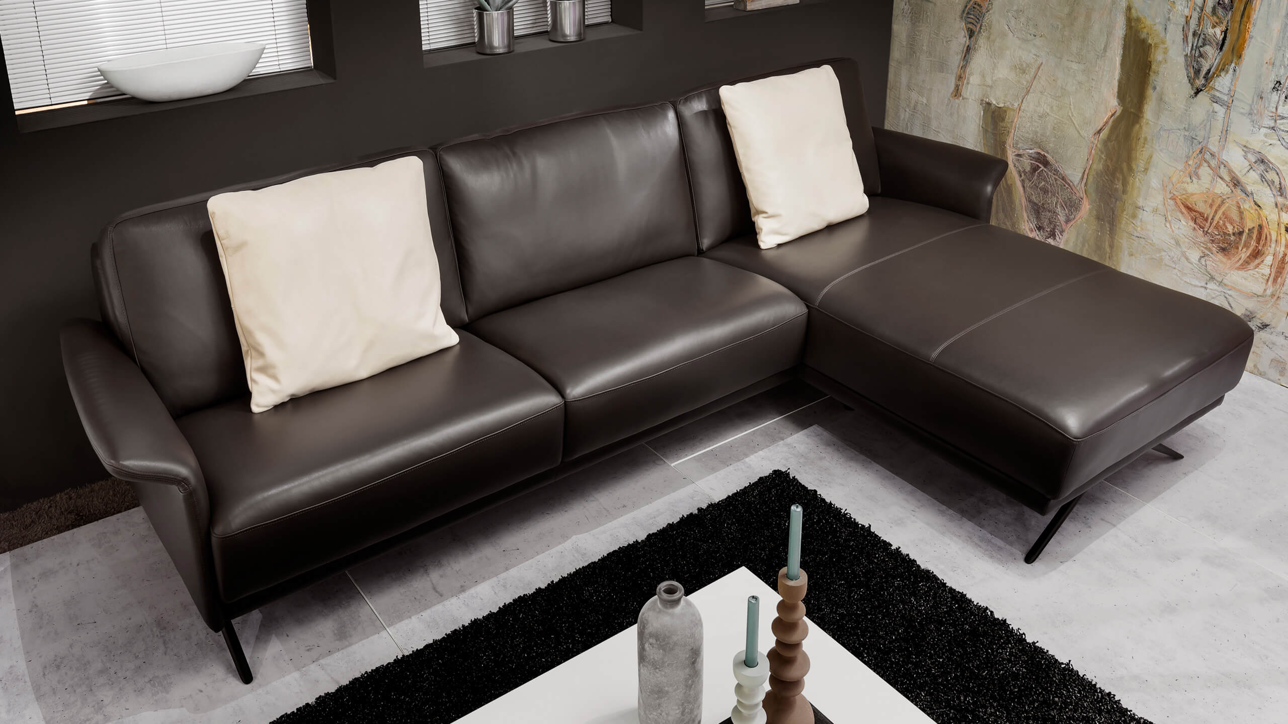 Avant Ecksofa Draufsicht