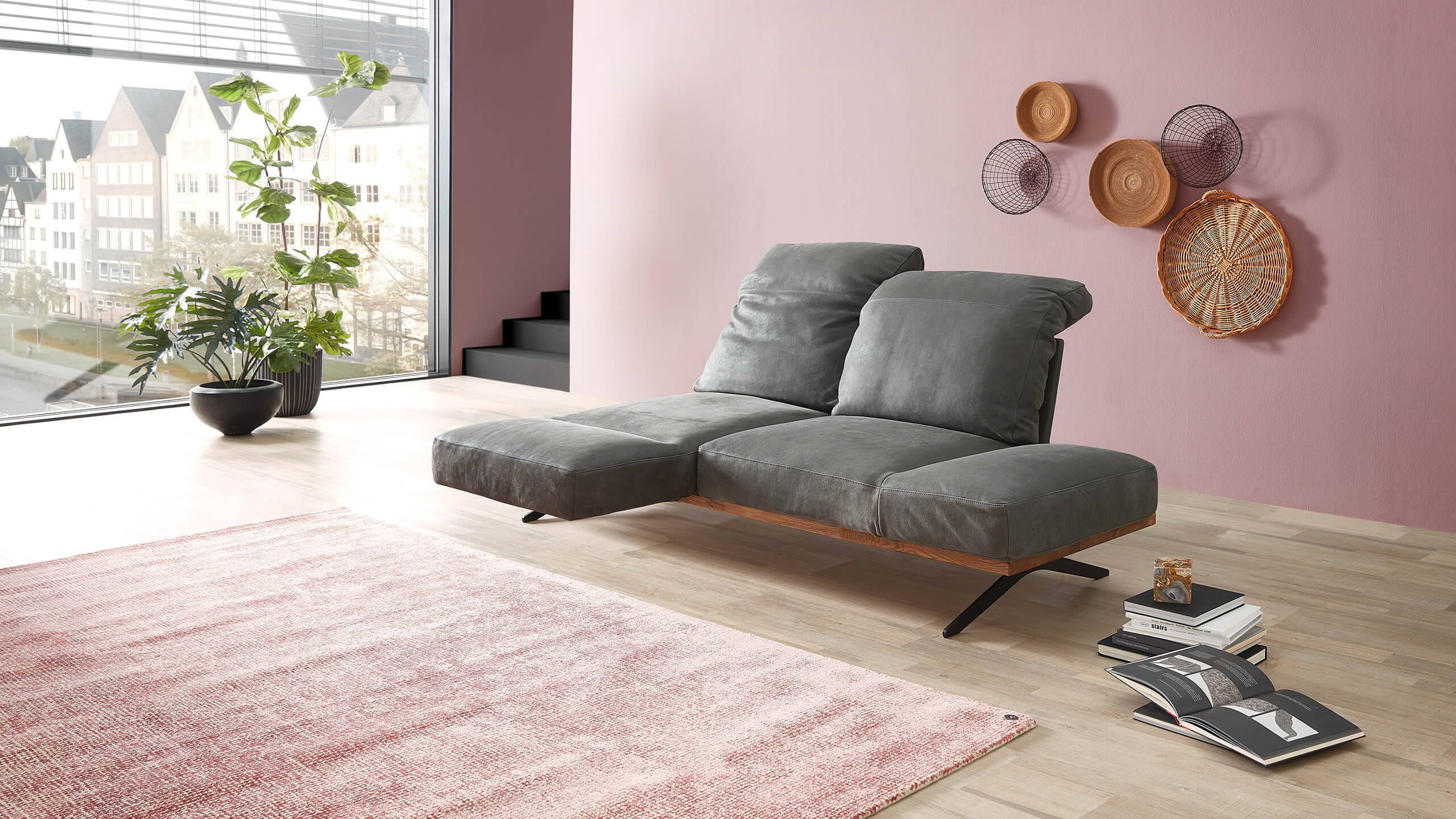 Cilia Funktionssofa Relax-Drehsitz