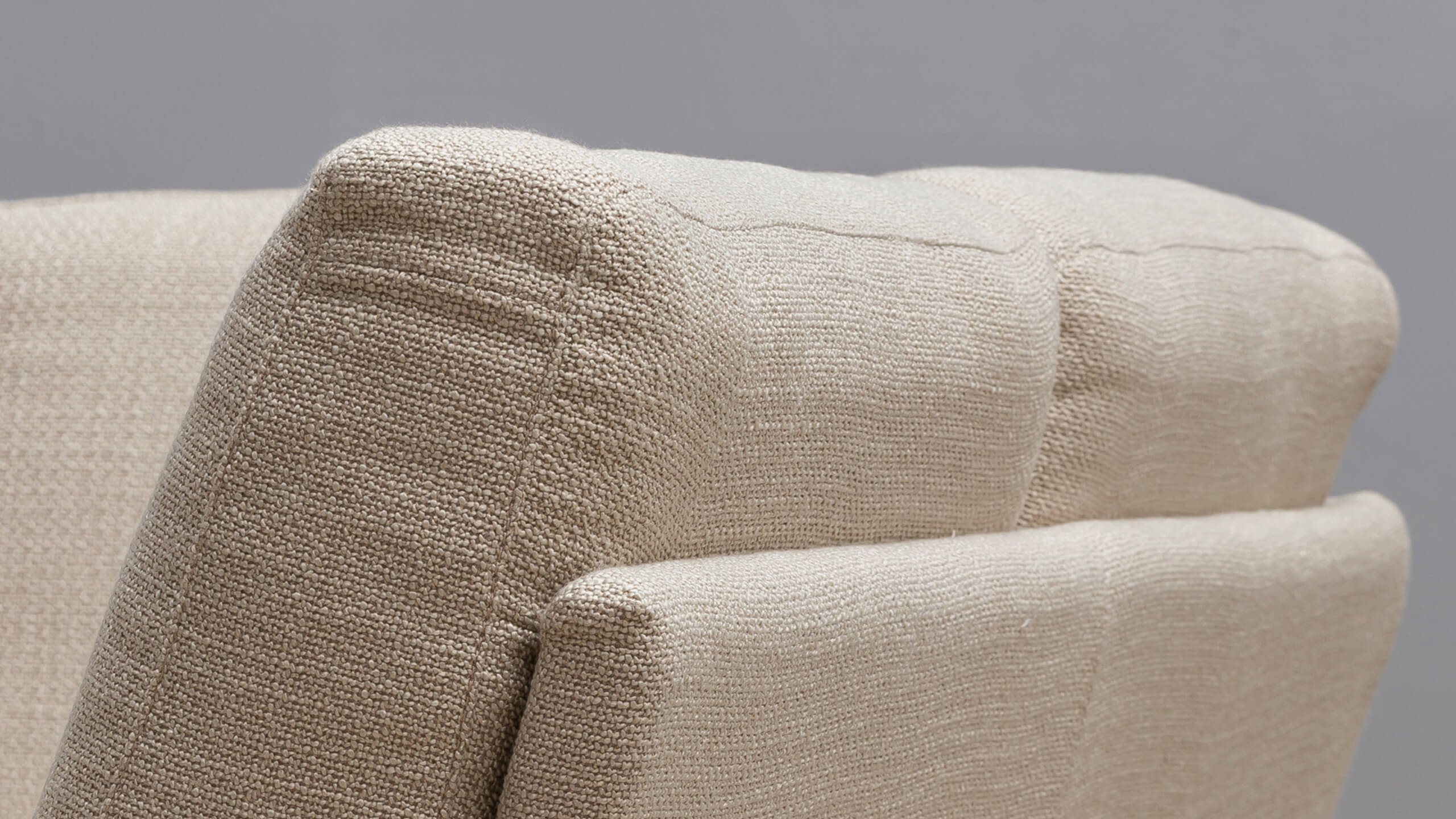 Cilia Ecksofa Detailaufnahme Rücken