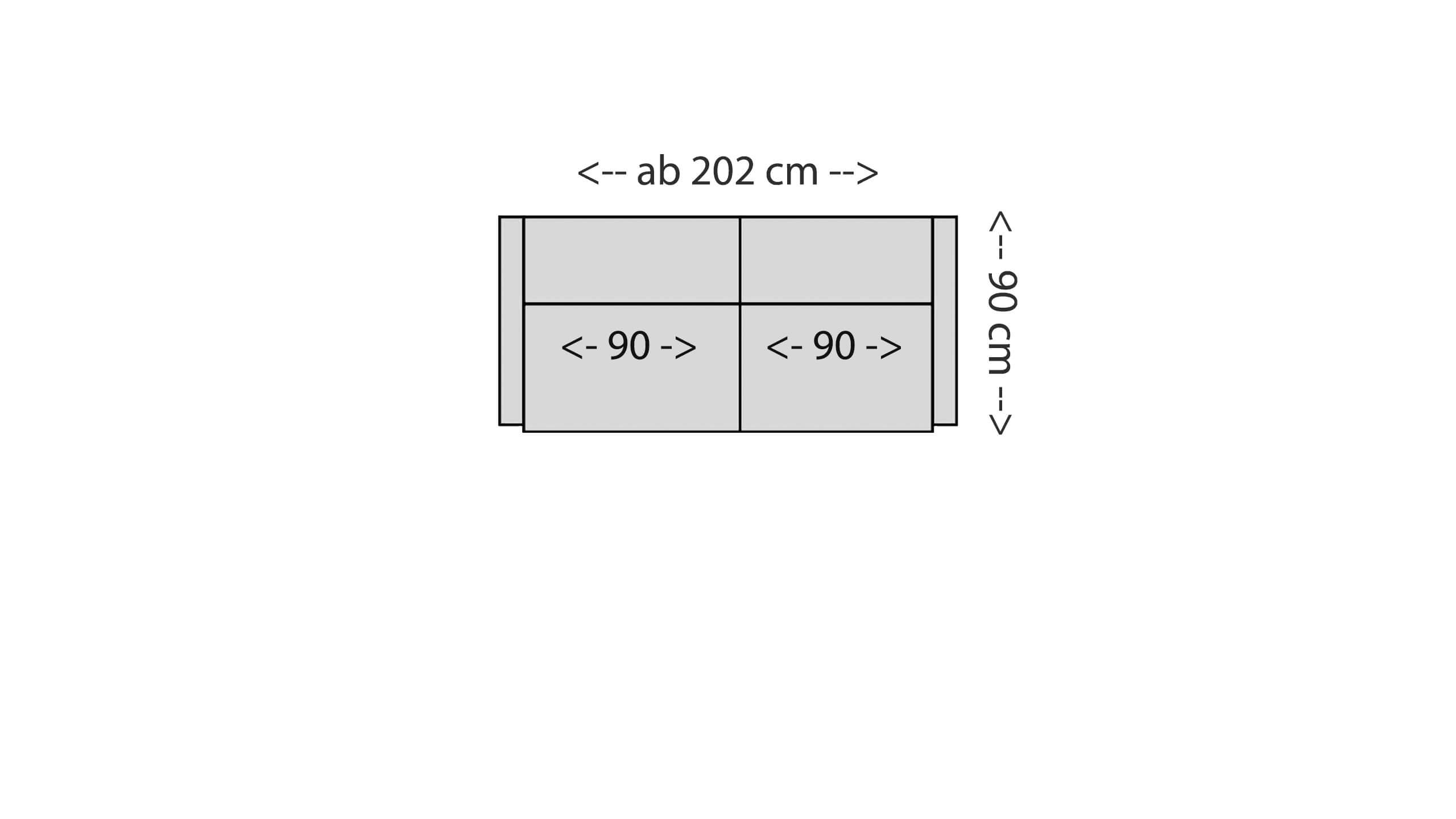 Vision 3-Sitzer Skizze