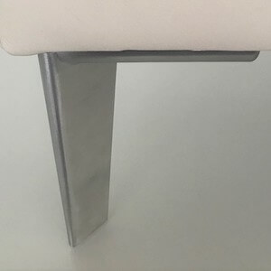 Fuß F11.2, Alu gebürstet